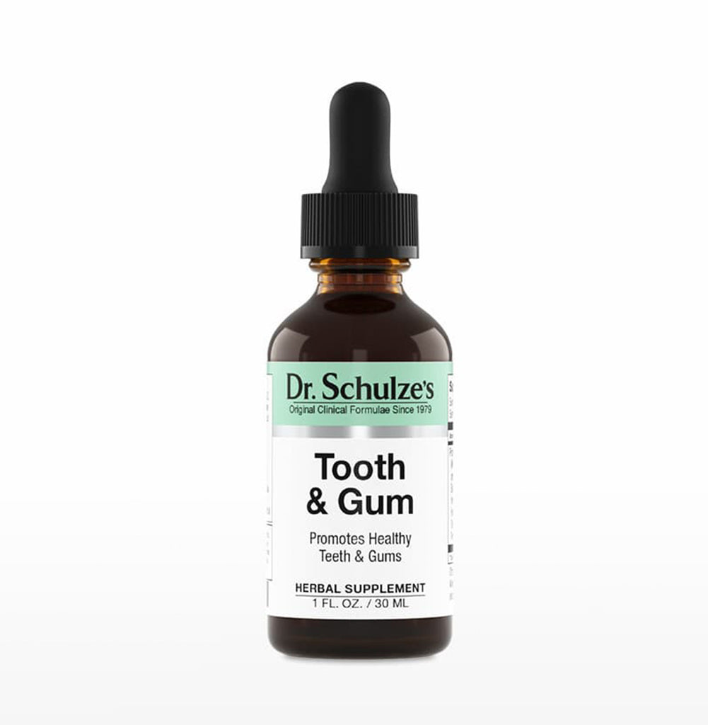 Dr. Schulze's Tooth & Gum Formula - Natürliches Zahn und Zahnfleisch Kräutertonikum