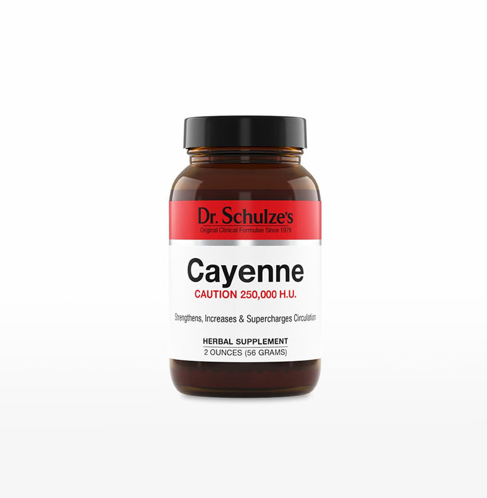 Cayenne by Dr. Schulze - Promoting circulation naturally