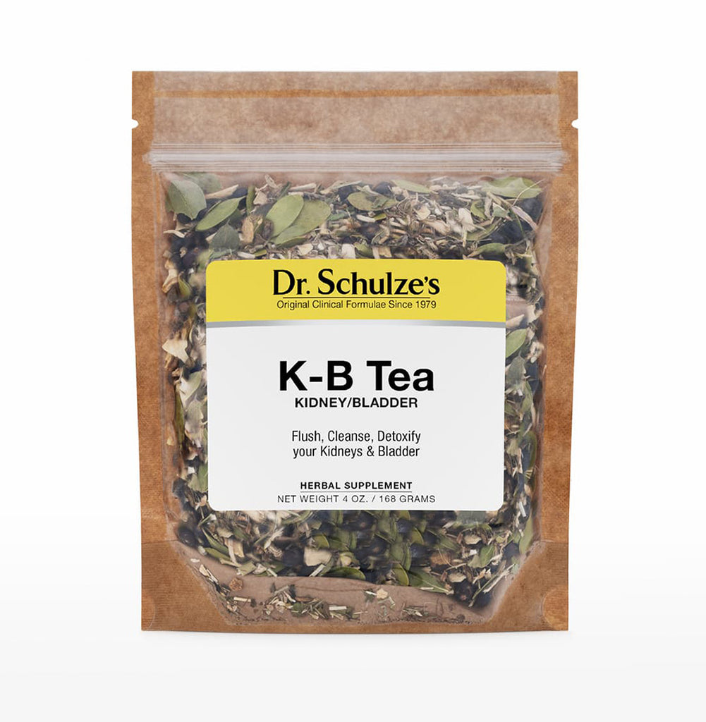 Dr. Schulze's K-B Tea - Kidney Bladder Tea helps keep the urinary tract clean and healthy