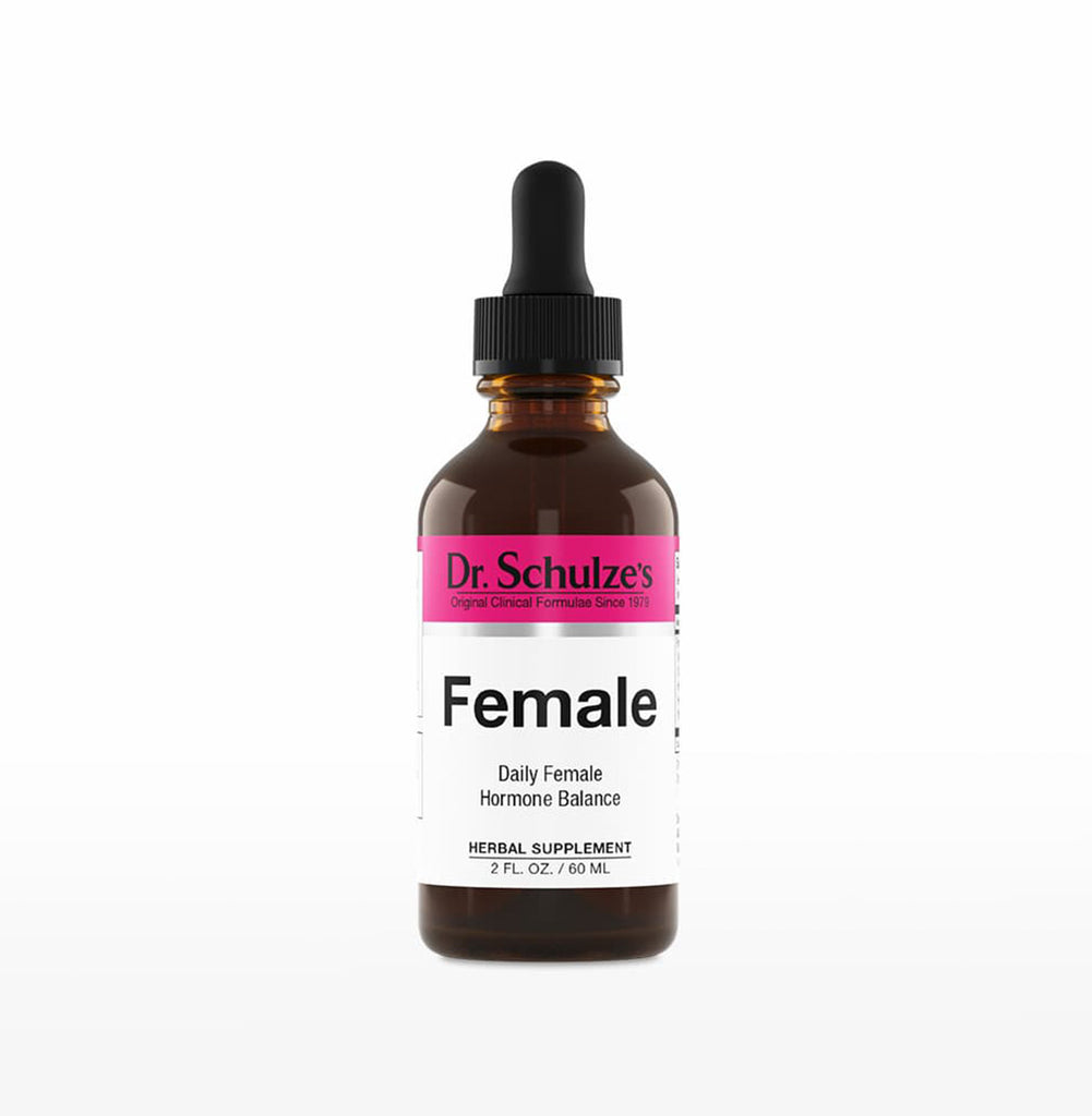Dr. Schulze's Female Formula - promotes harmonious menstrual cycles and reduces stress