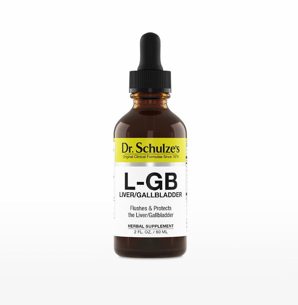 Fórmula L-GB del Dr. Schulze - Tónico Herbal para el Hígado que limpia, desintoxica y protege