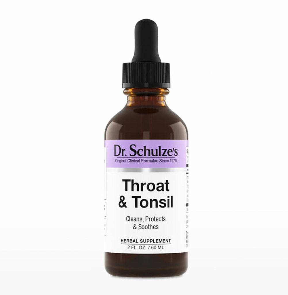 Dr. Schulze's Throat & Tonsil - Teinture et spray pour la gorge et les amandes