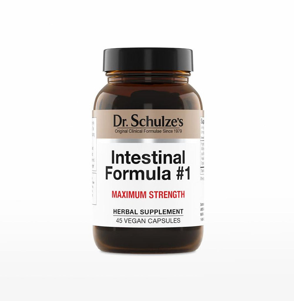 Dr. Schulze's Intestinal Formula #1 MAX - Verstopfung mit maximaler Kraft natürlich auflösen und Peristaltik fördern